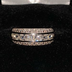 Russian lab diamond ring